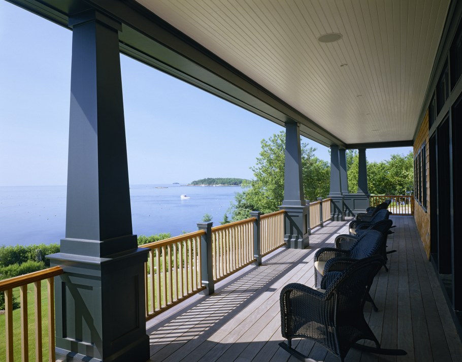 Panoramic view from the Porch