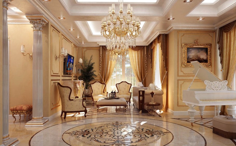 Американская классика 20 века в интерьере