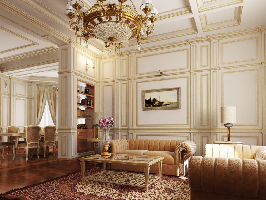 Стиль итальянского Барокко в современном интерьере