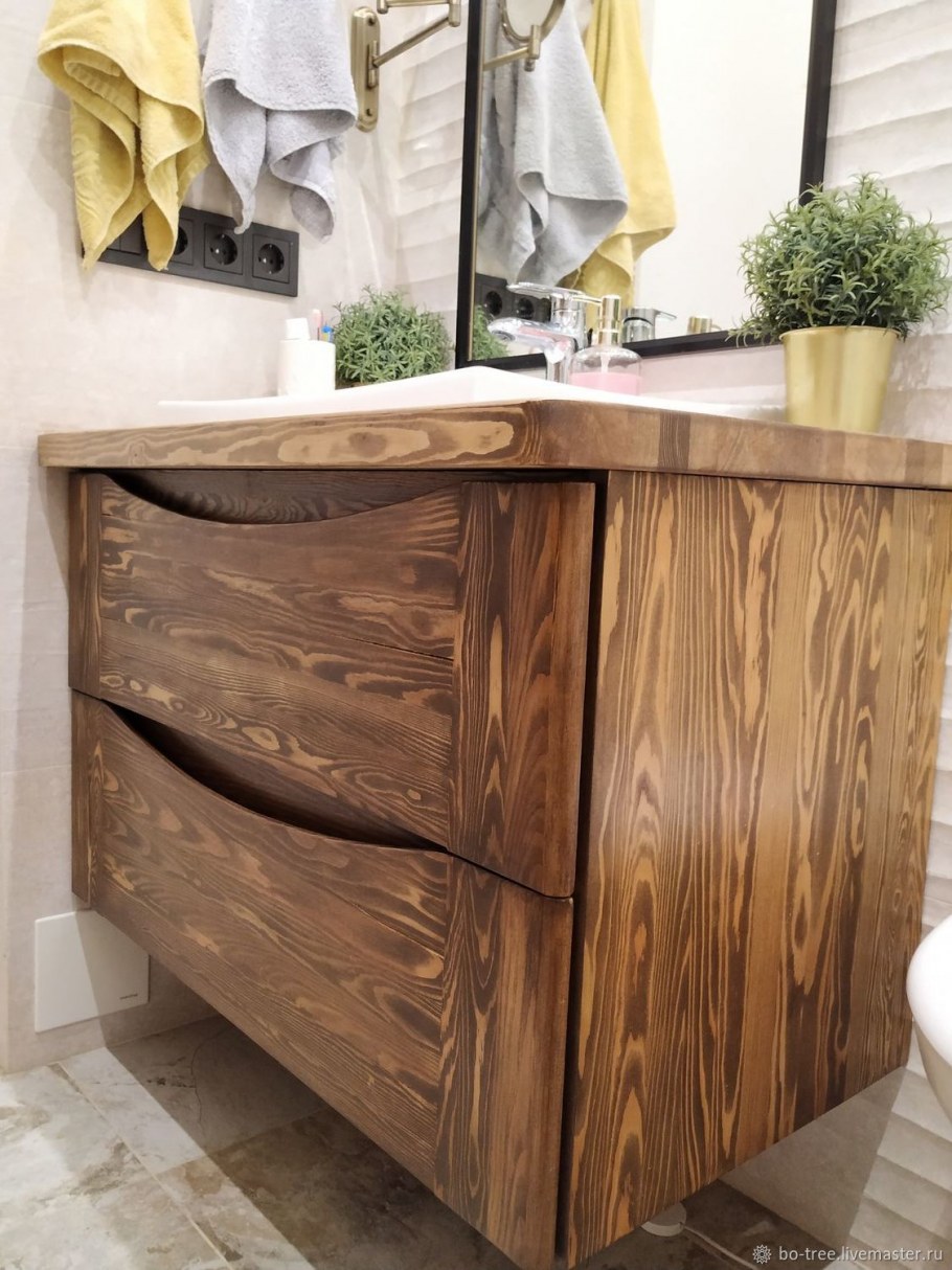 Тумба под раковину лофт 120х50