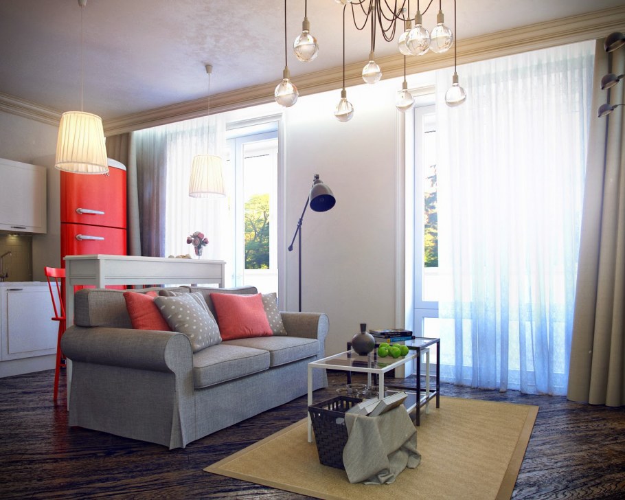 Квартира в стиле икеа