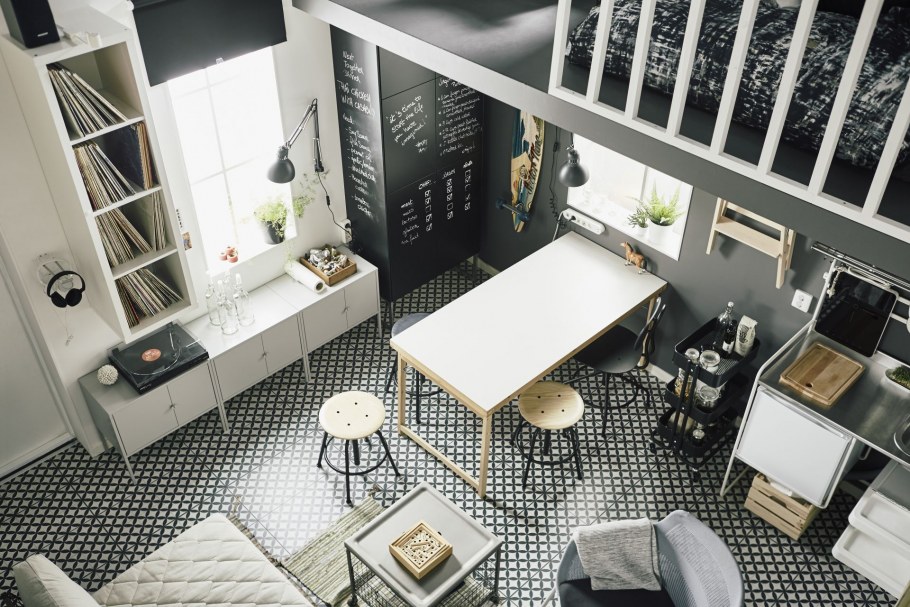 Интерьер квартиры студии икеа