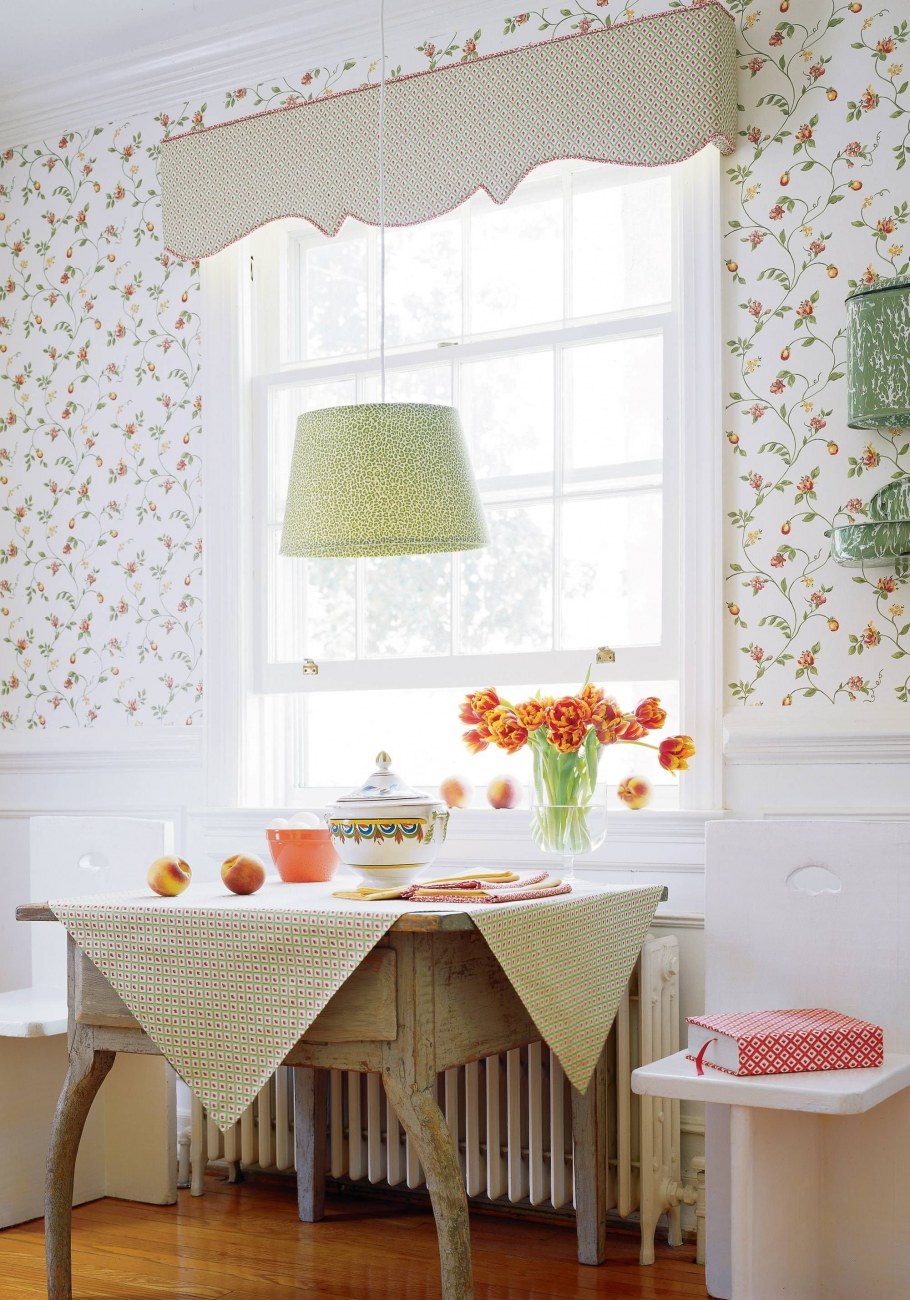 Кухня в цветочном стиле