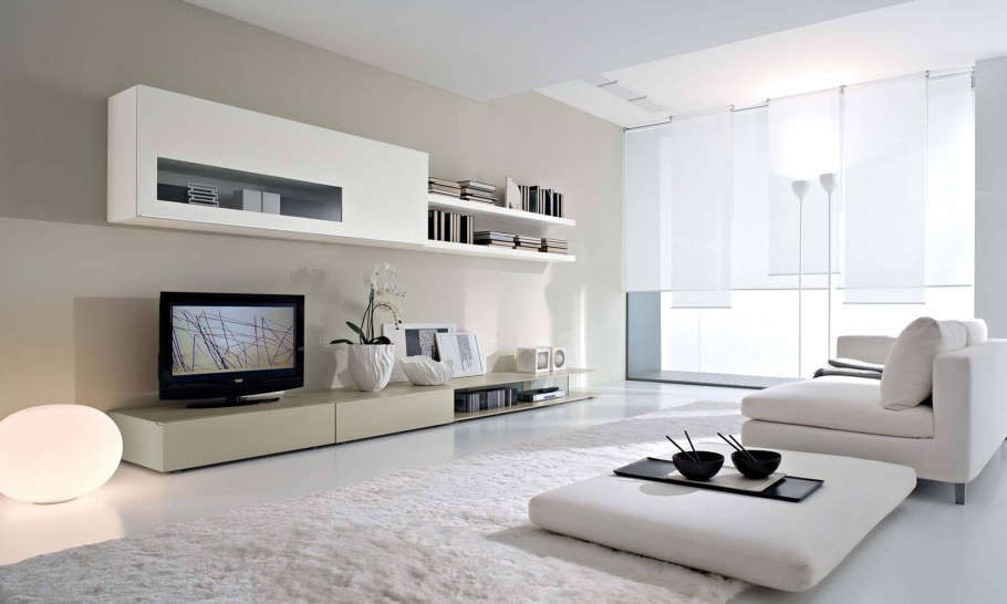 Статичная композиция в интерьере