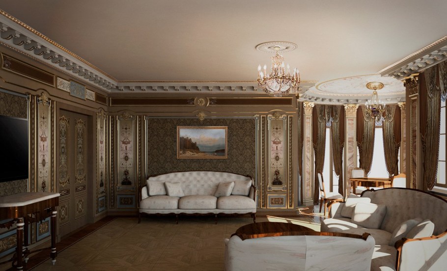 Ампир лепнина