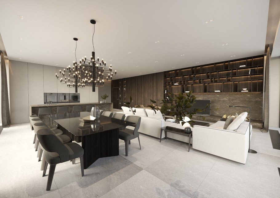 Дизайн проект интерьера кафе