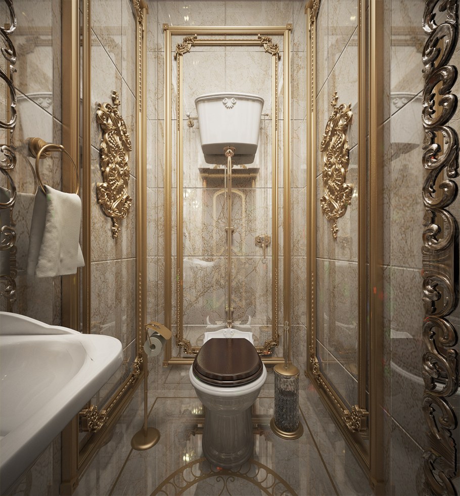 Туалетная комната классика