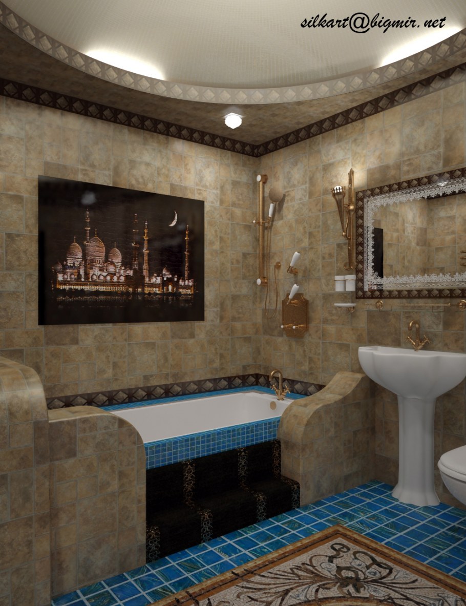 Зал в стиле древнего Египта