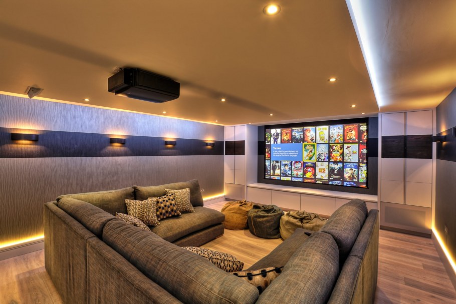 Домашний кинотеатр интерьер