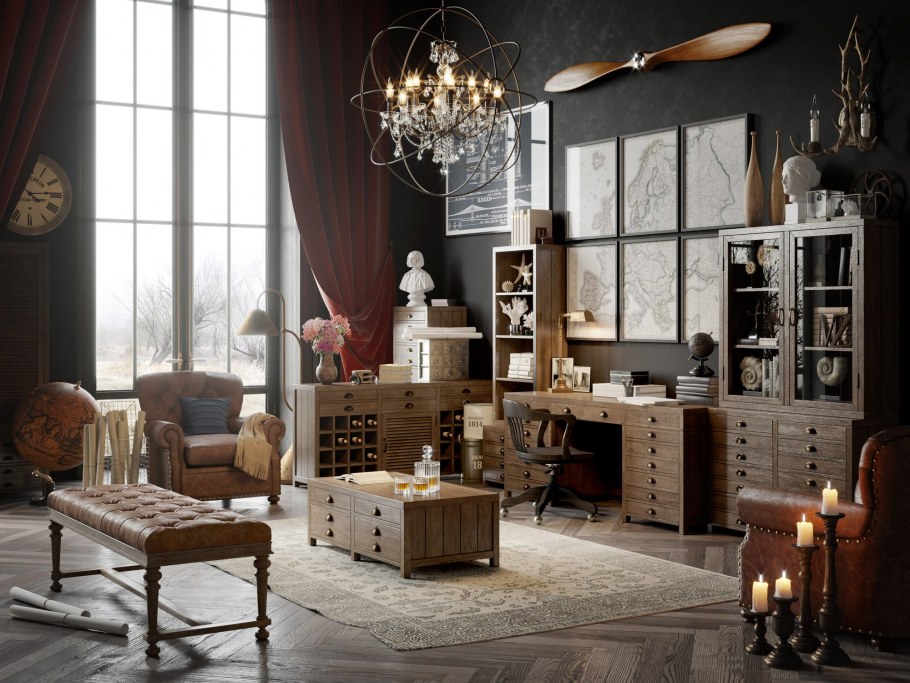 Стиль Винтаж в интерьере