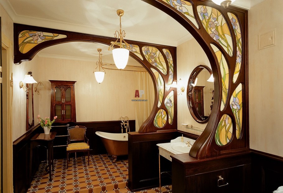 Интерьер арт-нуво арт-деко