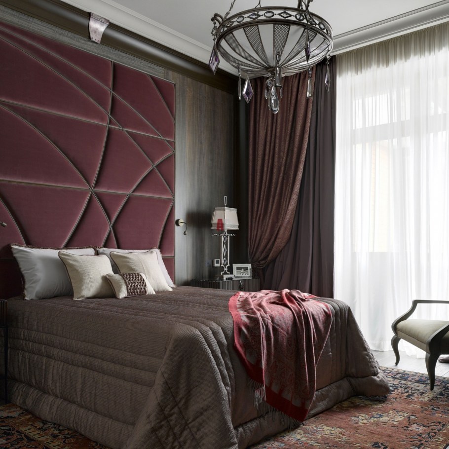 Шторы в спальню Неоклассика