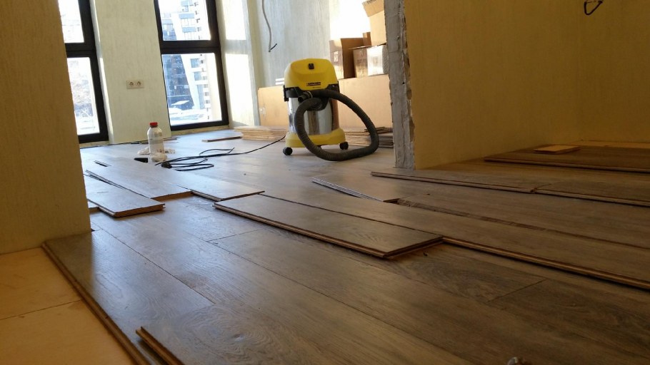 Фанера на пол вместо стяжки