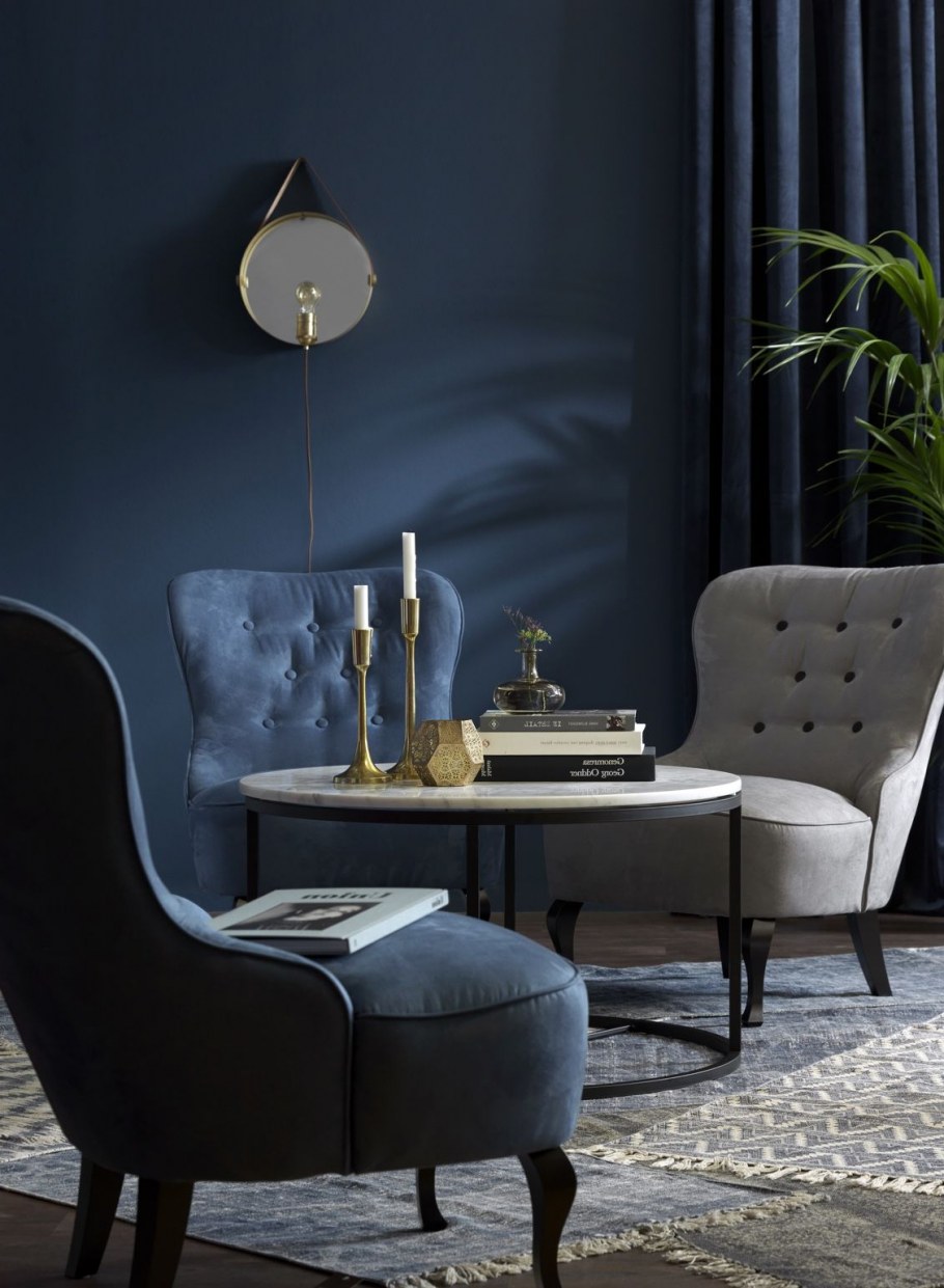 Картина 60*40 в темном интерьере