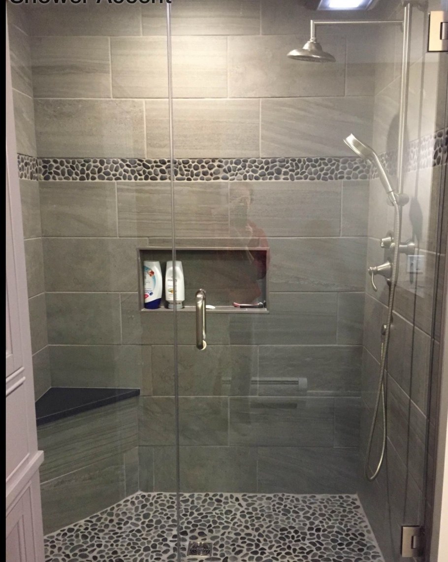 Душевые кабины из мозаики