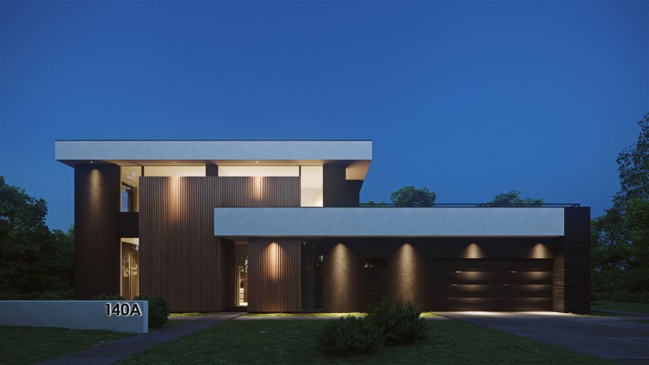 Минимализм плоские кровли