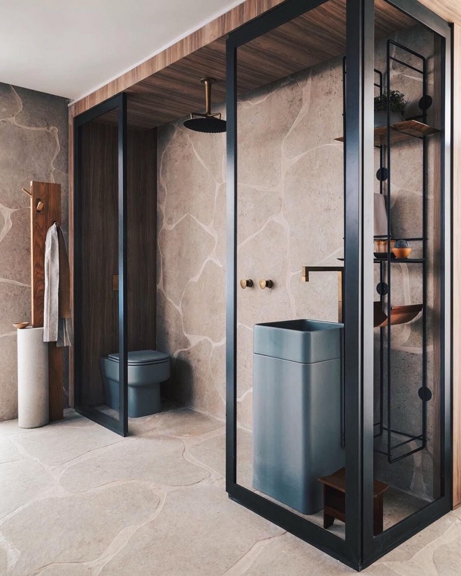 Необычные душевые комнаты