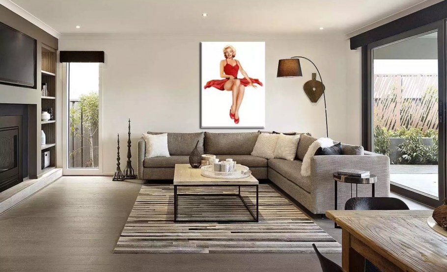 Пин ап стиль в интерьере квартиры