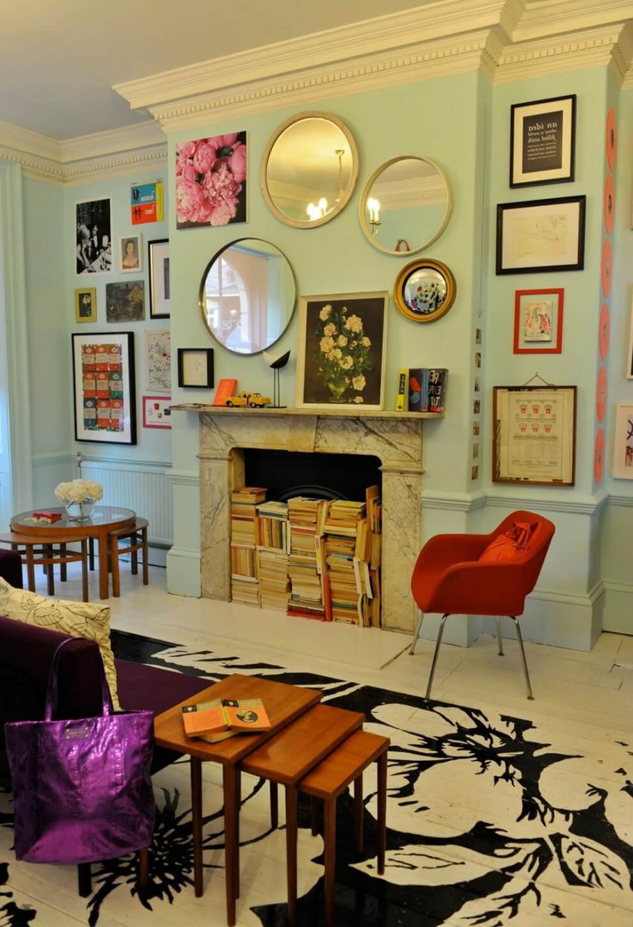 Интерьер в стиле пин ап