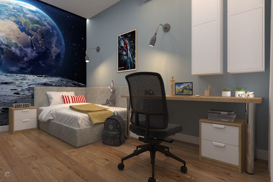 Фотообои в комнату школьника