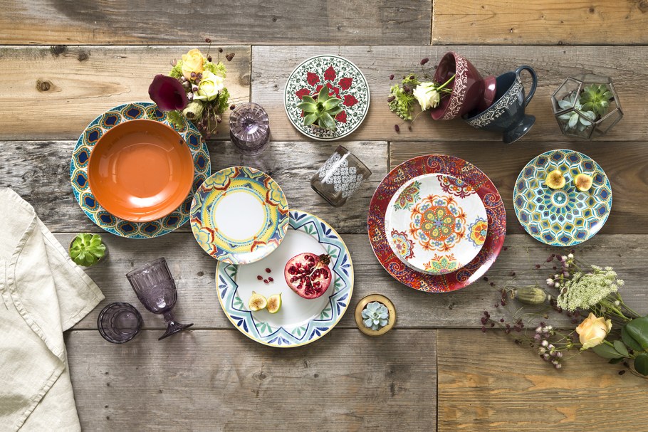 Тарелки бохо