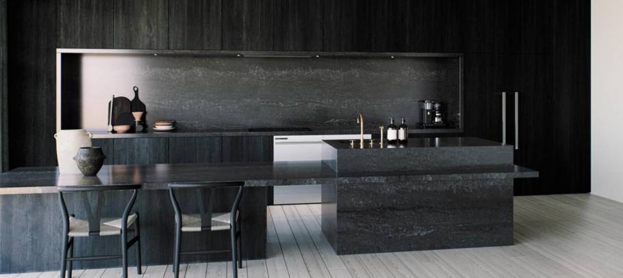 Caesarstone 5810 Black Temple