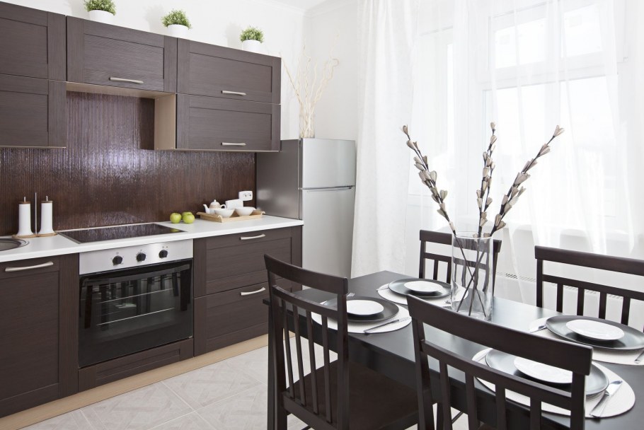 Кухня Леруа капучино и шоколад