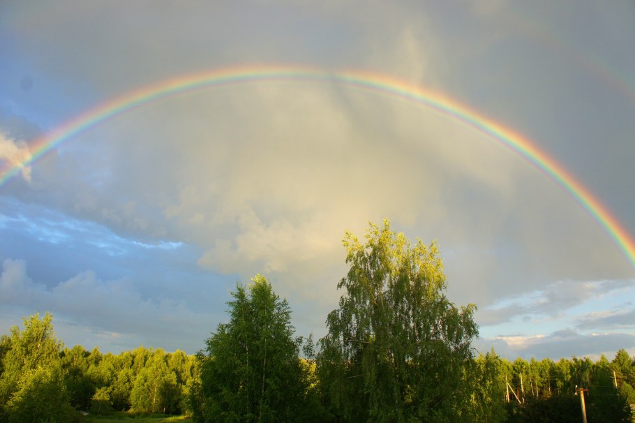 Радуга высокое разрешение