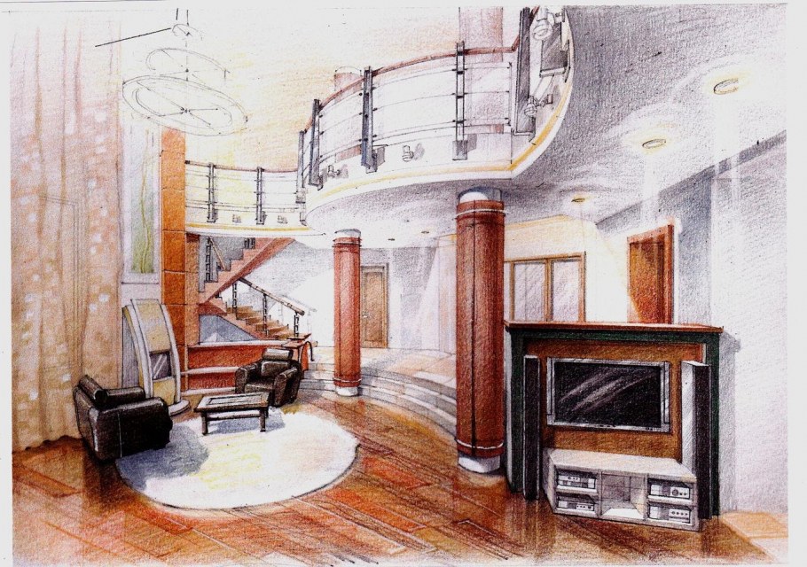 Квартира рисунок