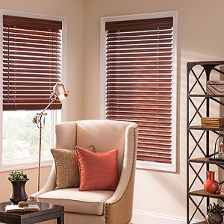 Жалюзи деревянные горизонтальные