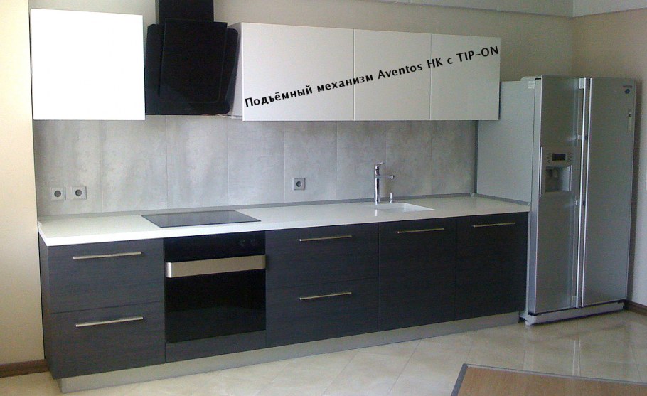 Кухня пластиковые фасады матовые