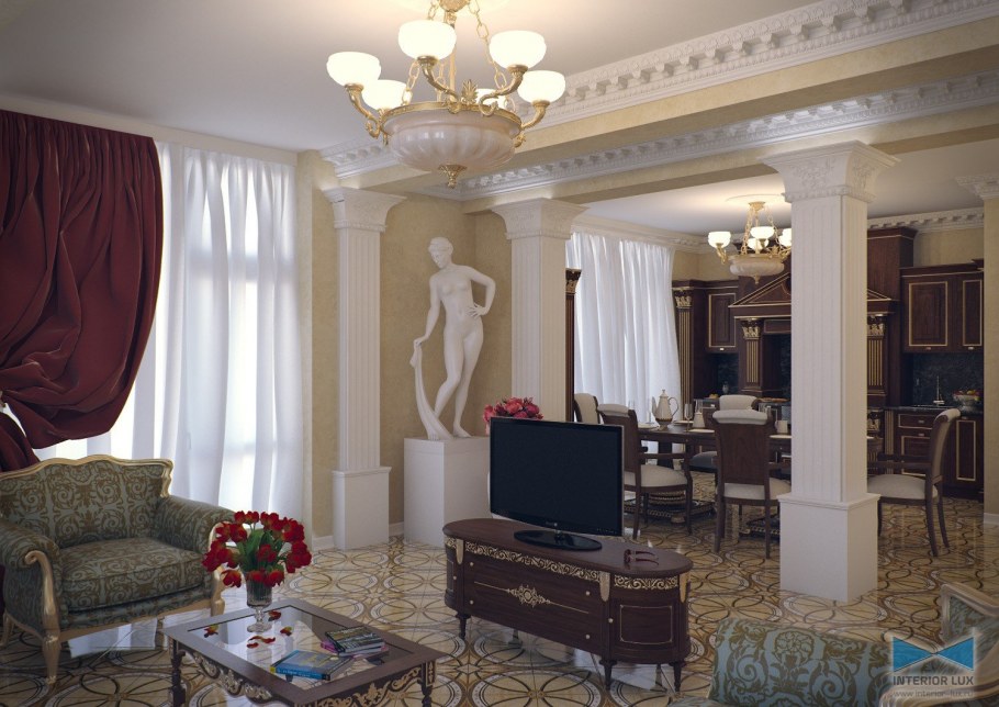 Александровский Ампир интерьер