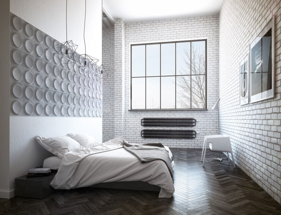 Бетонные панели для интерьера