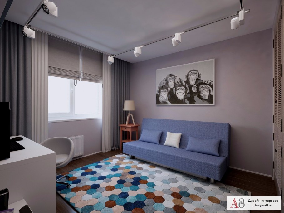 Интерьер комнаты сына