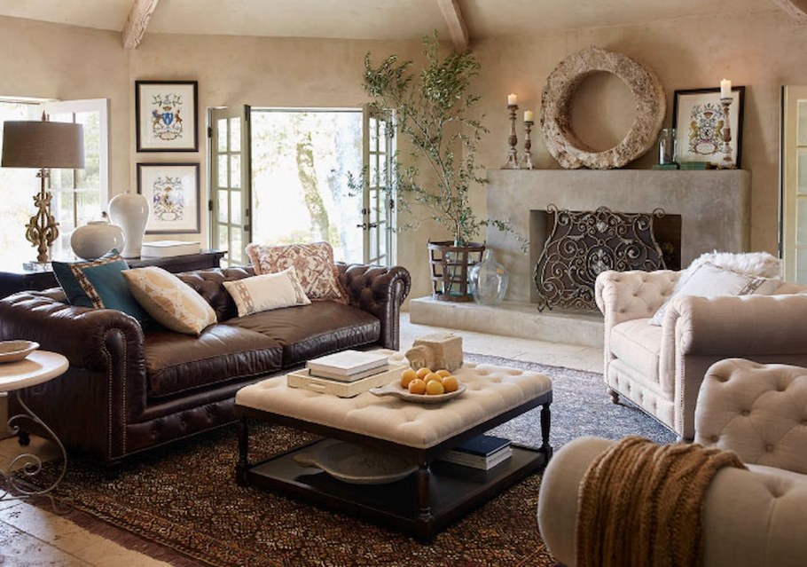 Среднеземноморский стиль интерьер