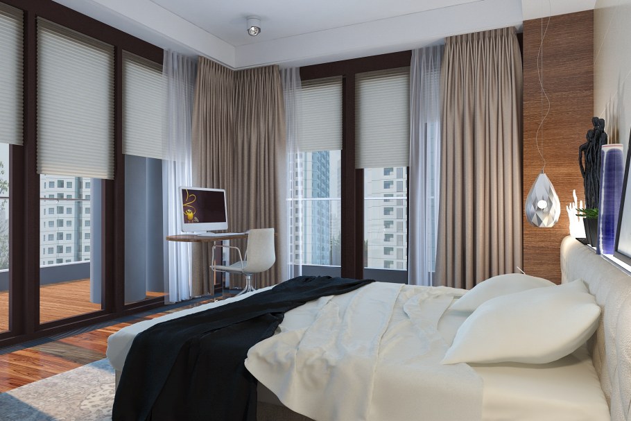 Интерьер квартиры ЖК Новоясеневский