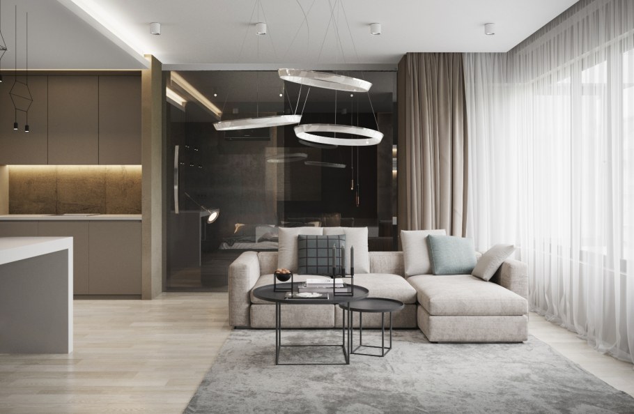 Интерьер квартиры ЖК Новоясеневский