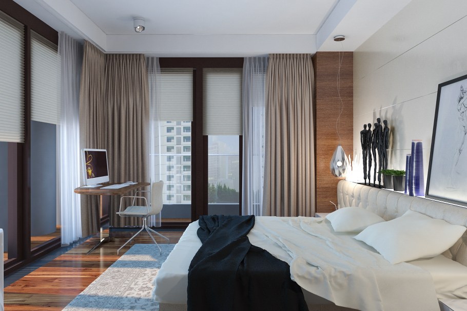 Интерьер квартиры ЖК Новоясеневский