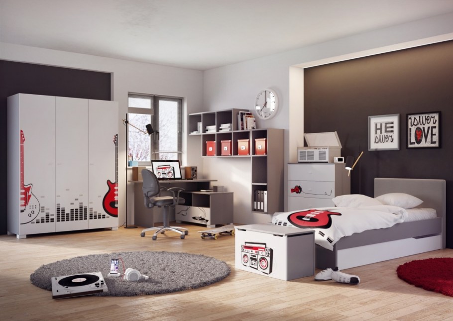 Молодежные комнаты для мальчиков