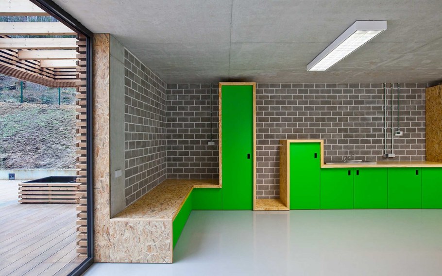 Отделка внутри здания