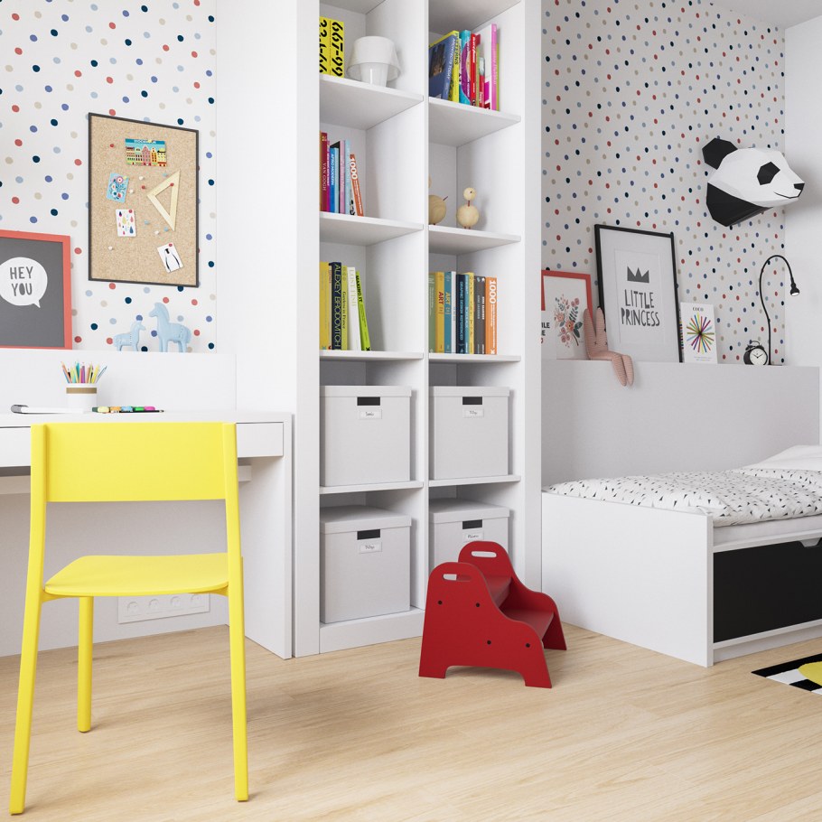 Детские комнаты от икеа