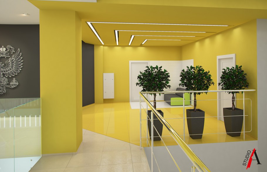 Интерьер общественного помещения