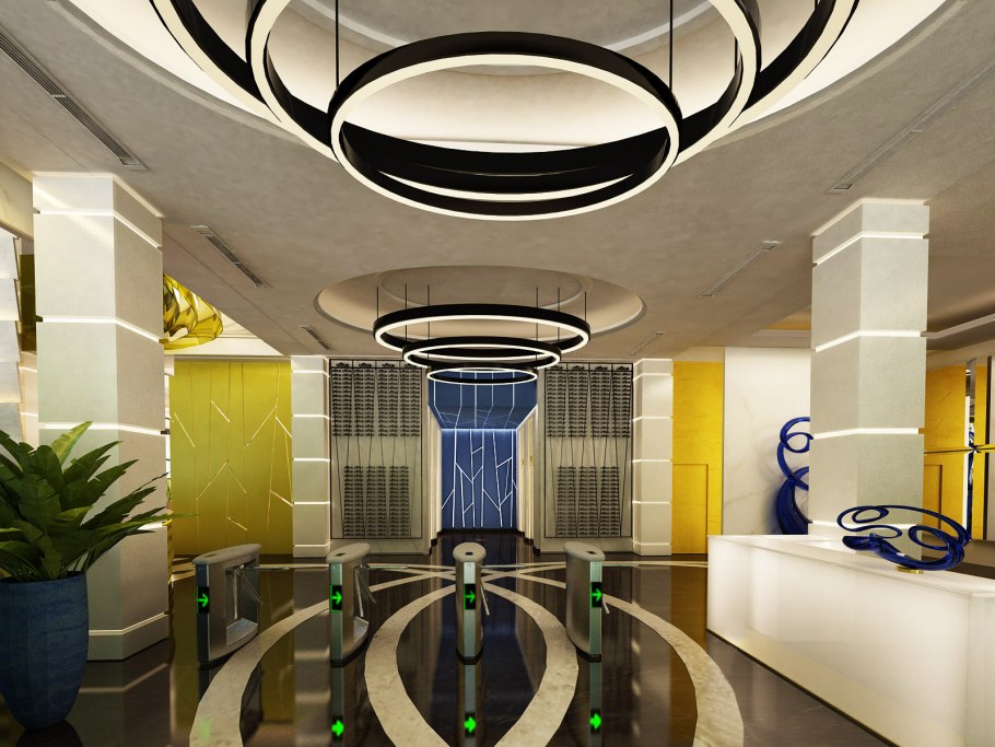 Интерьер общественного здания