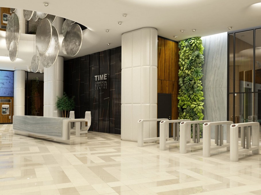 Интерьер фойе