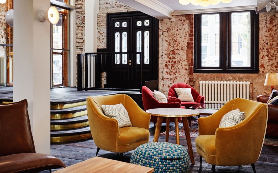 Современный мини отель в Амстердаме