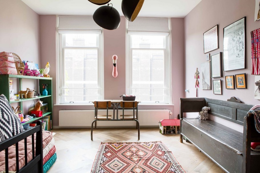 Цветовые блоки в интерьере