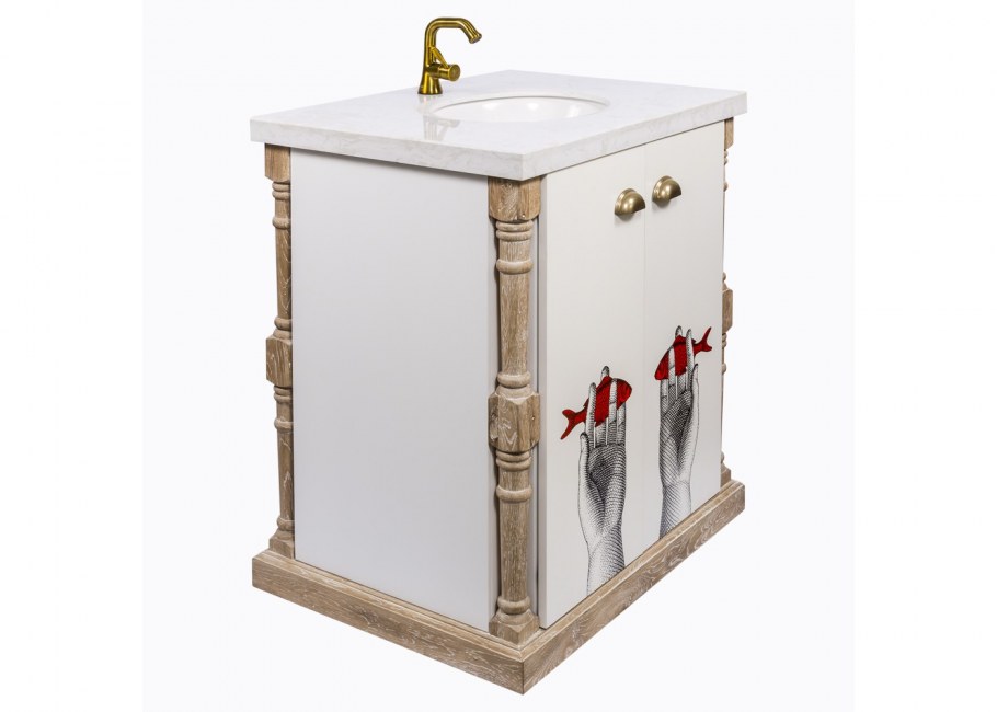 Тумба с раковиной моно