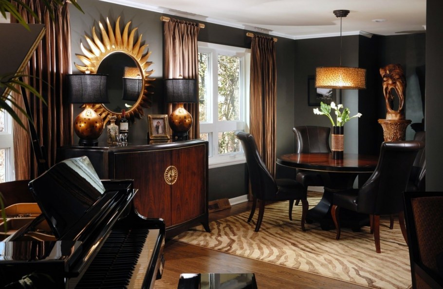 Стиль этно арт деко в интерьере