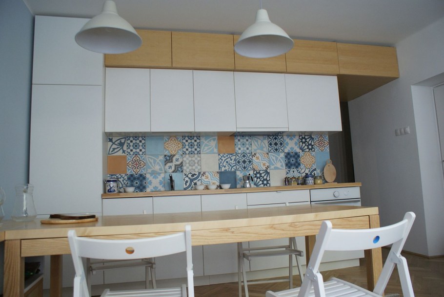 Фартук до потолка пэчворк