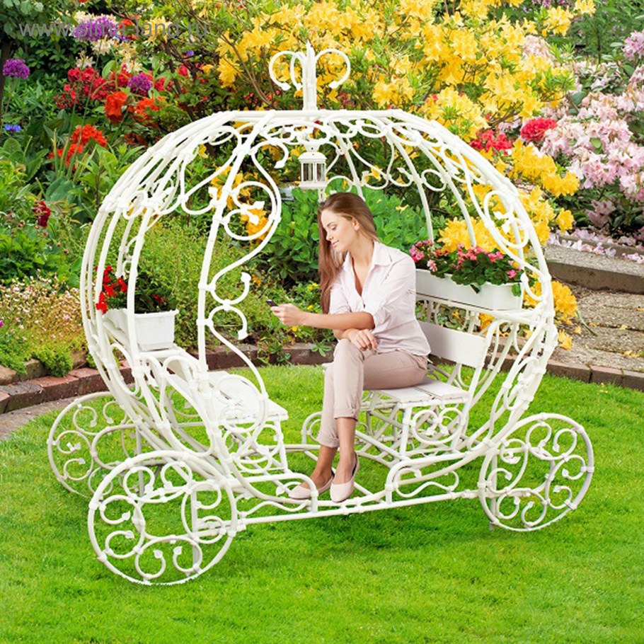 Беседка карета ГАРДЕНПЛАСТ